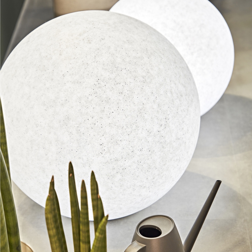 Ideal Lux - Външна лампа DORIS 1xE27/60W/230V Ø 58 см IP44 сива