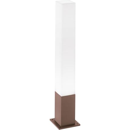 Ideal Lux - Външна лампа EDO OUTDOOR 1xGX53/15W/230V 79 см IP65 кафява