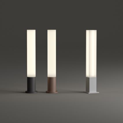 Ideal Lux - Външна лампа EDO OUTDOOR 1xGX53/15W/230V 80 см IP65 кафява