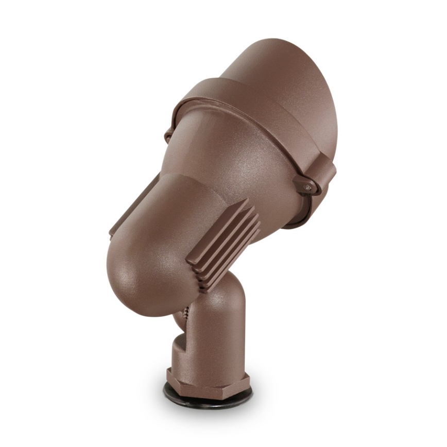 Ideal Lux - Външна лампа TERRA 1xGU10/28W/230V IP65 кафява
