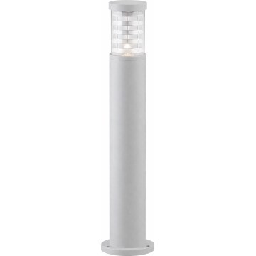 Ideal Lux - Външна лампа TRONCO 1xE27/42W/230 см IP65 сива