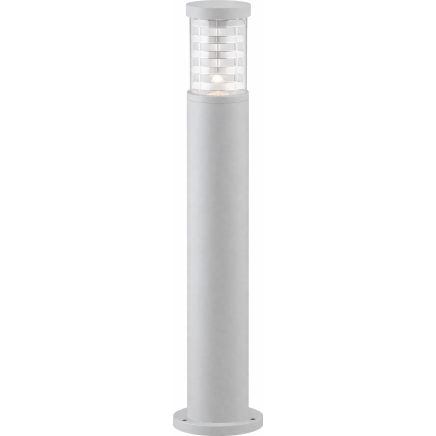 Ideal Lux - Външна лампа TRONCO 1xE27/42W/230 см IP65 сива