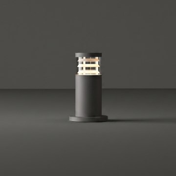 Ideal Lux - Външна лампа TRONCO 1xE27/42W/230V 25 см IP65 антрацит