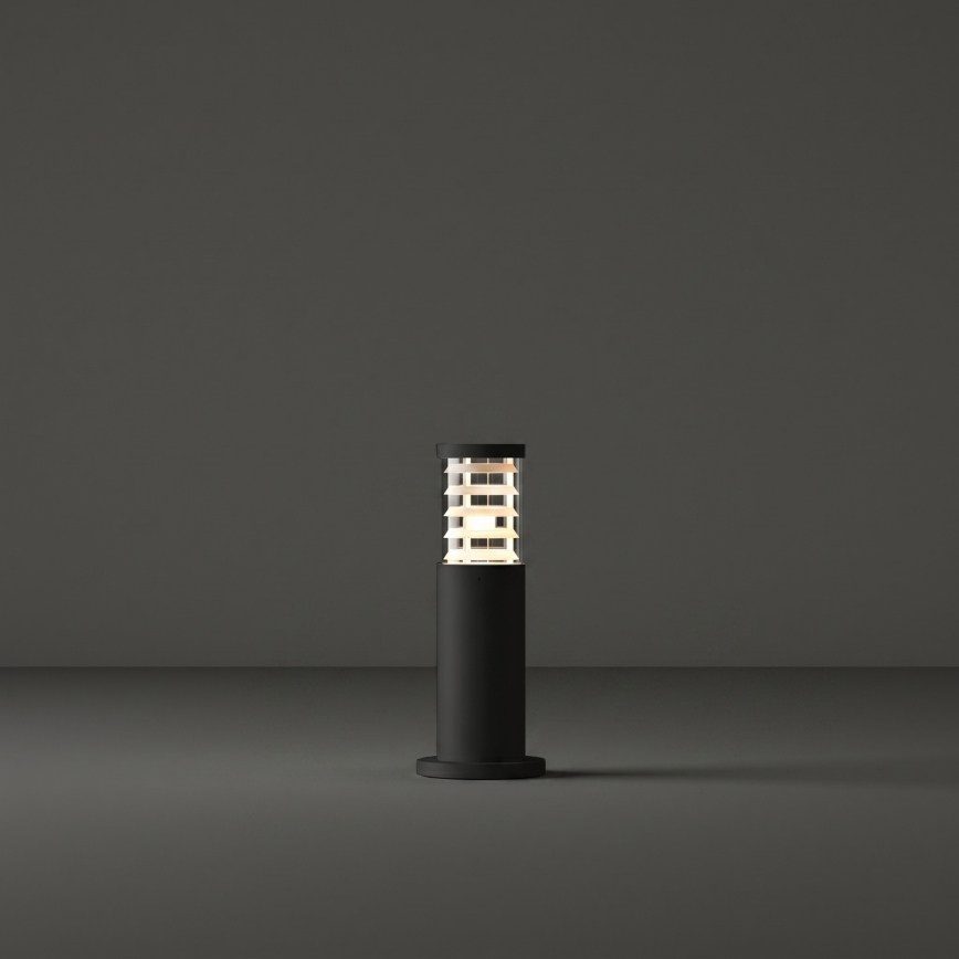 Ideal Lux - Външна лампа TRONCO 1xE27/42W/230V, 40 см, IP65, черна
