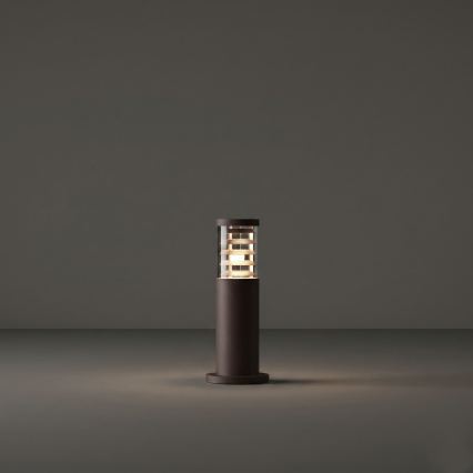 Ideal Lux - Външна лампа TRONCO 1xE27/42W/230V 40 см IP65 кафява