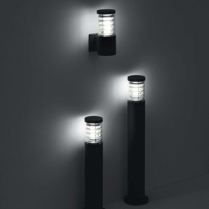 Ideal Lux - Външна лампа TRONCO 1xE27/42W/230V 60 cm IP65 антрацит