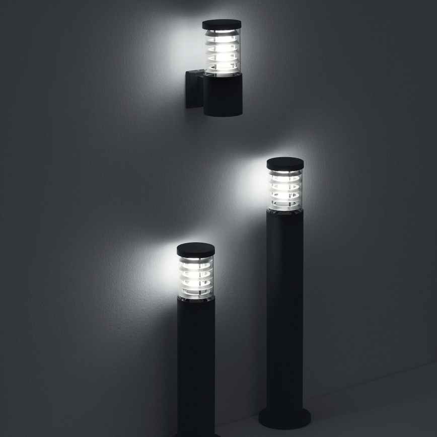 Ideal Lux - Външна лампа TRONCO 1xE27/42W/230V 60 cm IP65 черна