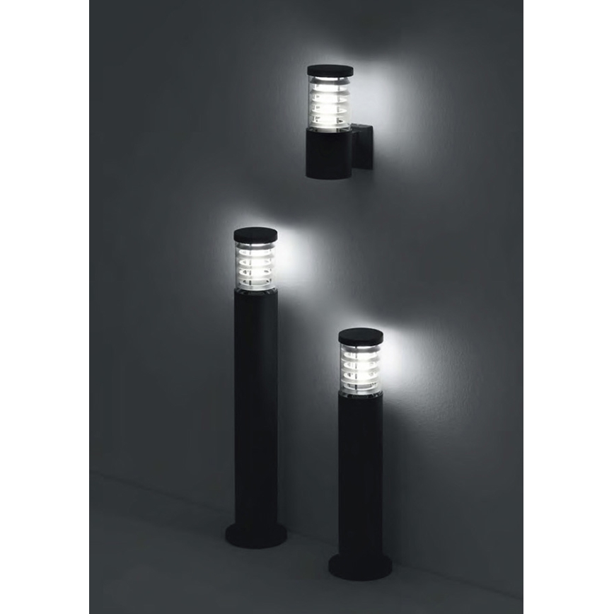 Ideal Lux - Външна лампа TRONCO 1xE27/42W/230V 60 см IP65 сива