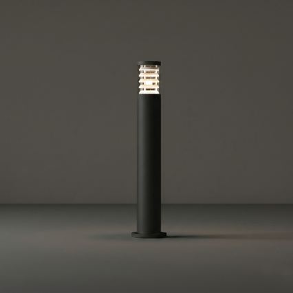 Ideal Lux - Външна лампа TRONCO 1xE27/42W/230V 80 см IP65 черна