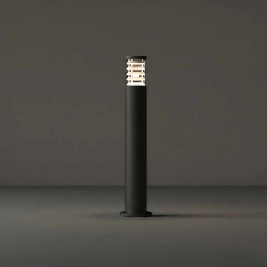 Ideal Lux - Външна лампа TRONCO 1xE27/42W/230V 80 см IP65 черна