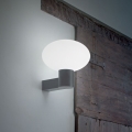 Ideal Lux - Външна стенна лампа CLIO 1xE27/42W/230V IP44 антрацит