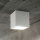 Ideal Lux - Външно спот осветително тяло TECHO 1xGU10/20W/230V 9x9 cm IP54 бяло