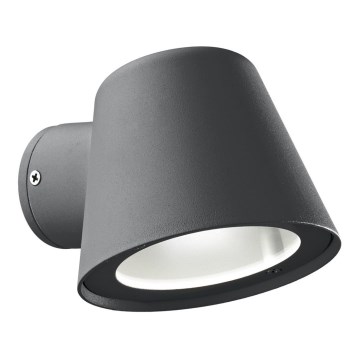 Ideal Lux - Външно стенно осветително тяло GAS 1xGU10/28W/230V IP43 антрацит