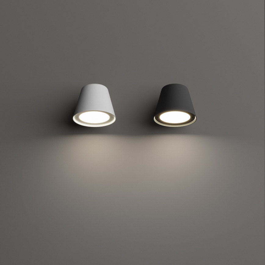 Ideal Lux - Външно стенно осветително тяло GAS 1xGU10/28W/230V IP43 бяло