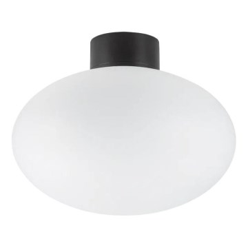 Ideal Lux - Външно таванно осветително тяло CLIO 1xE27/42W/230V IP44 черно