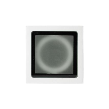 Ideal Lux - Външно точково осветително тяло TECHO 1xGU10/20W/230V 15x15 cm IP54 бяло