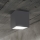 Ideal Lux - Външно точково осветително тяло TECHO 1xGU10/20W/230V 9x9 cm IP54 антрацит