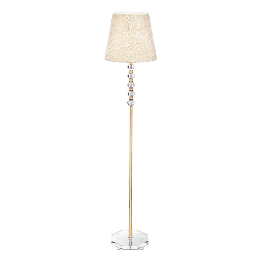 Ideal Lux - Кристален лампион QUEEN 1xE27/60W/230V златист