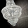 Ideal Lux - Кристален пендел DUBAI 10xE14/28W/230V Ø 52 см лъскав хром
