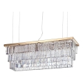 Ideal Lux - Кристален пендел MARTINEZ 8xE14/40W/230V
