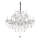 Ideal Lux - Кристален пендел NAPOLEON 12xE14/40W/230V Ø 74 см лъскав хром