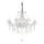 Ideal Lux - Кристален пендел NAPOLEON 8xE14/40W/230V Ø 67 см хром