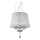 Ideal Lux - Кристален пендел PEGASO 3xE14/28W/230V Ø 40 см лъскав хром
