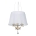 Ideal Lux - Кристален пендел PEGASO 3xE14/28W/230V Ø 40 см златист