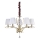 Ideal Lux - Кристален пендел PEGASO 5xE14/28W/230V Ø 72 см златист