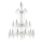 Ideal Lux - Кристален пендел REDENTORE 18xE14/40W/230V Ø 102 см прозрачен