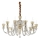 Ideal Lux - Кристален пендел STRAUSS 12xE14/40W/230V Ø 84,5 см месинг