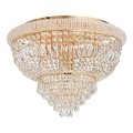 Ideal Lux - Кристален плафон DUBAI 24xE14/28W/230V Ø 78 см златист