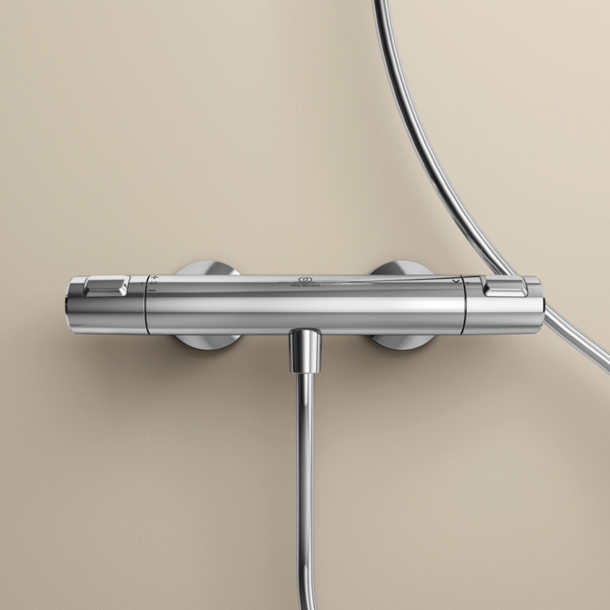 Ideal Standard A7201AA - Термостатен душ смесител CERATHERM T25, лъскав хром