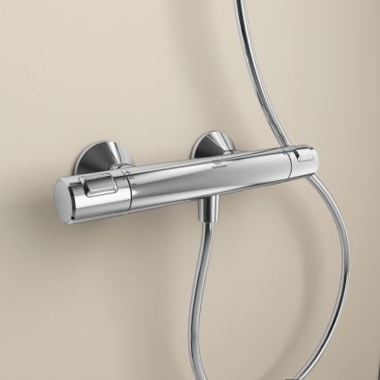 Ideal Standard A7201AA - Термостатен душ смесител CERATHERM T25, лъскав хром