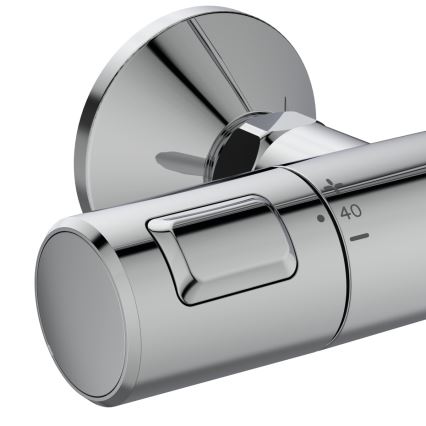 Ideal Standard A7208AA - Душ комплект с термостатен смесител CERATHERM T25, гланцов хром