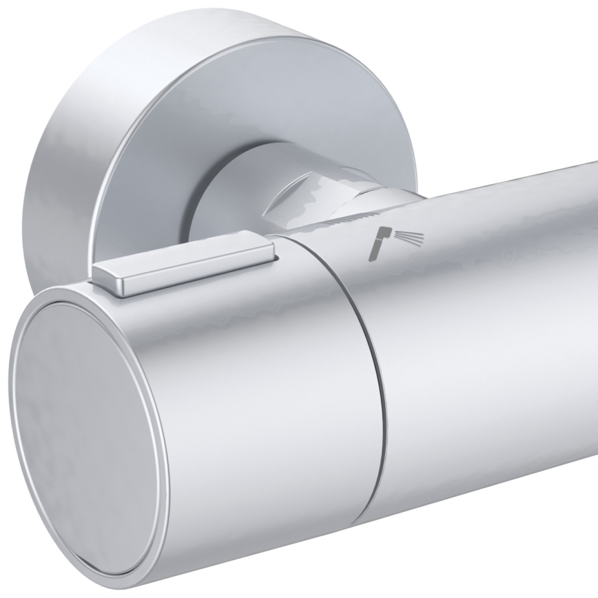 Ideal Standard BD583SI - Комплект за душ с термостатен смесител CERATHERM ALU+ в матов хром