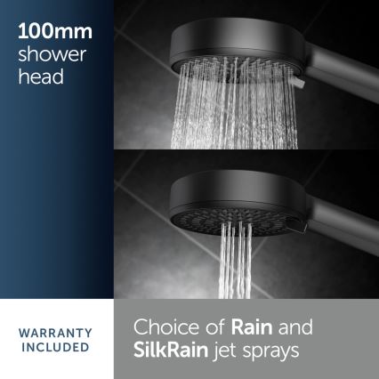 Ideal Standard BD586XG - Душ комплект IDEALRAIN ALU+ в матово черно