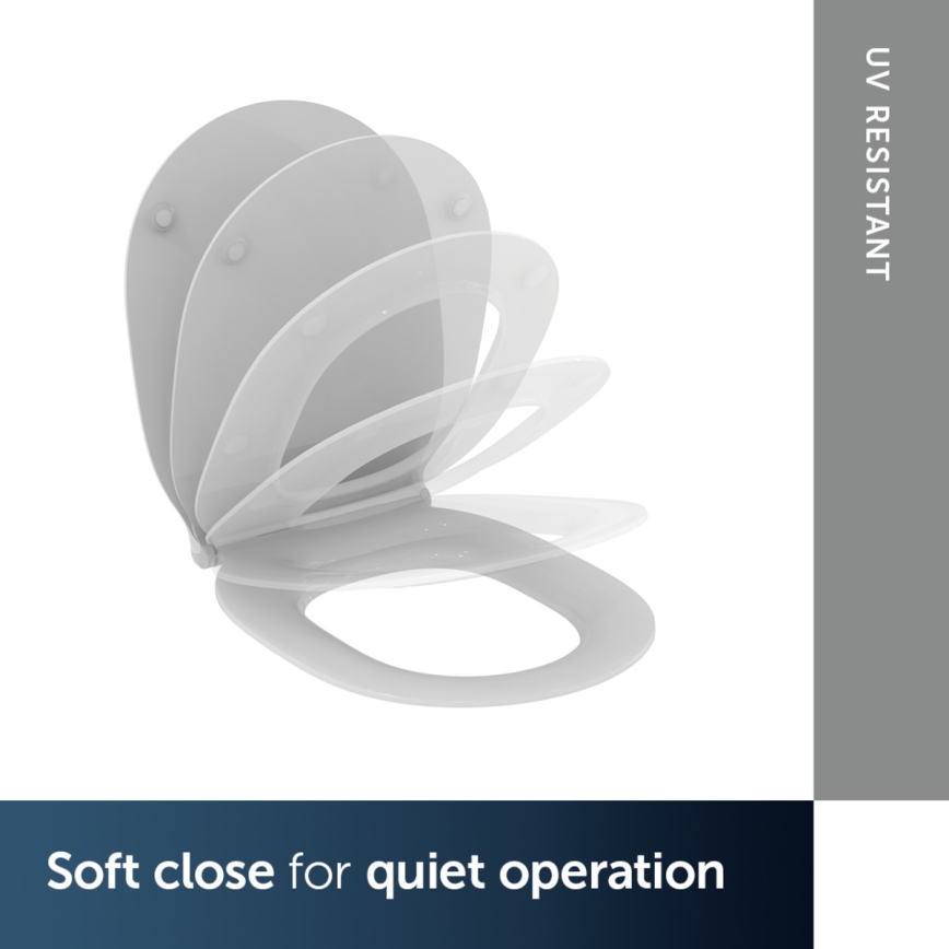 Ideal Standard E036601 - Тоалетна седалка SoftClose CONNECT AIR бяла