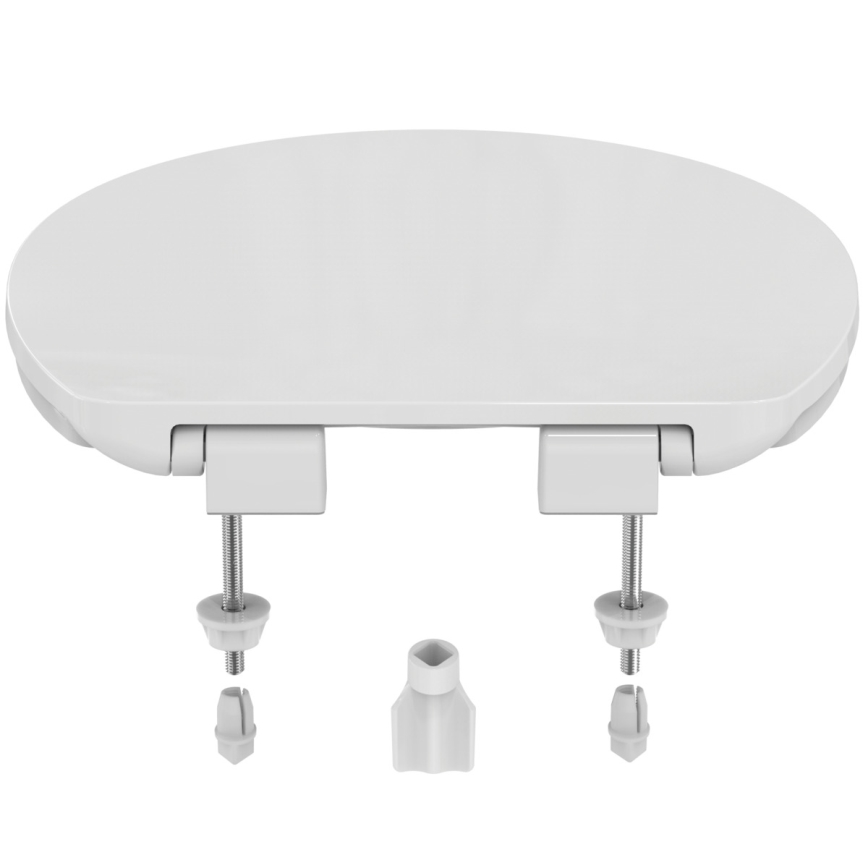 Ideal Standard E131801 - Тоалетна седалка с плавно затваряне, бяла