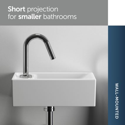 Ideal Standard E211301 - Мивка за стенен монтаж I.LIFE S 37x21 cm керамична/бяла