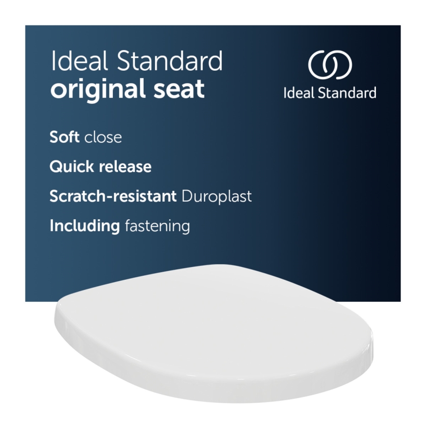 Ideal Standard E712701 - Тоалетна седалка SoftClose CONNECT бяла