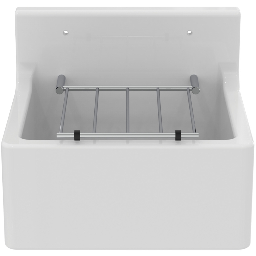 Ideal Standard S593901 - стенна мивка с решетка DOURO 45,5x38 cm керамика/бяла