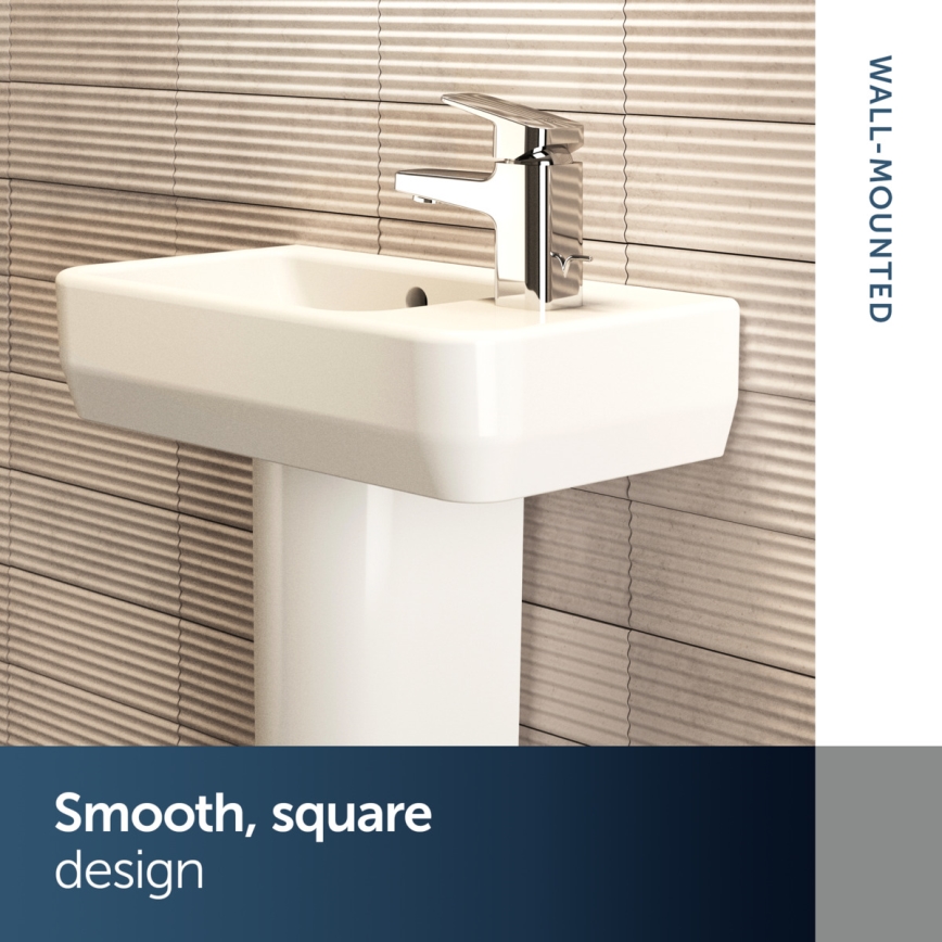 Ideal Standard T458601 - Стенно монтирана мивка I.LIFE S 45x25 см керамика/бяла