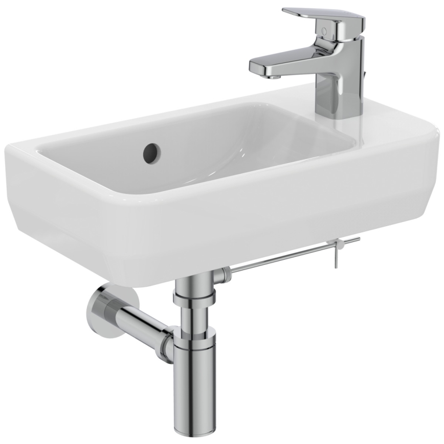 Ideal Standard T458601 - Стенно монтирана мивка I.LIFE S 45x25 см керамика/бяла