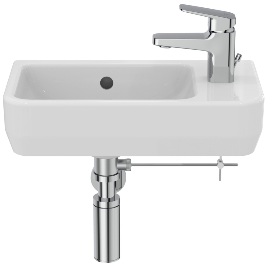 Ideal Standard T458601 - Стенно монтирана мивка I.LIFE S 45x25 см керамика/бяла