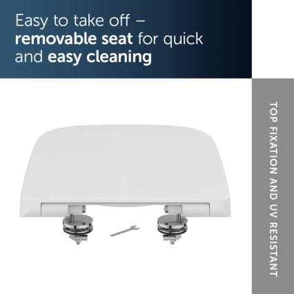 Ideal Standard T468301 - Тоалетно седало SoftClose I.LIFE B бяло