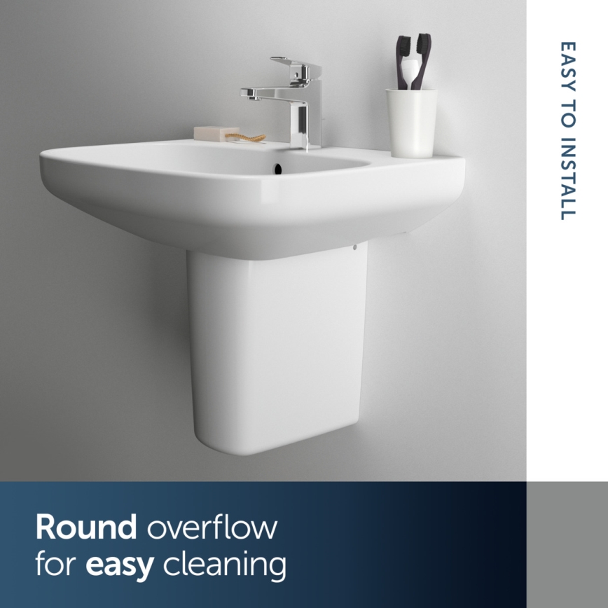 Ideal Standard T470501 - Висяща мивка I.LIFE A 60x48 см керамика/бяла