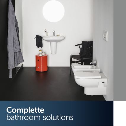 Ideal Standard T471701 - Конзолна безободна тоалетна I.LIFE A, керамика/бял цвят