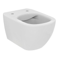 Ideal Standard T493201 - Конзолна безободкова тоалетна TESI, керамика/бяла