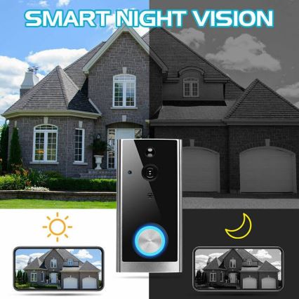 Immax 07714L - Видео звънец NEO LITE Smart, Wi-Fi Tuya